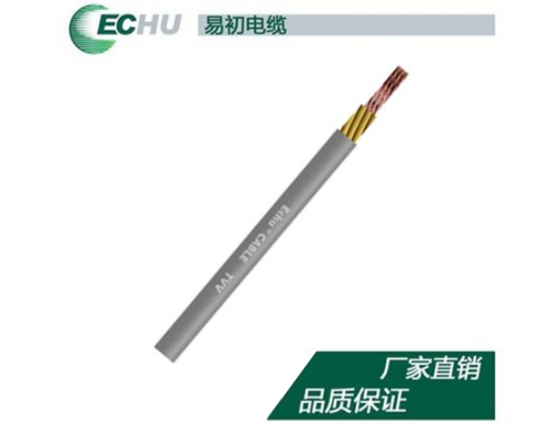 TVV (0.75mm2-1mm2　 6-30芯） 圆形聚氯乙烯护套电梯起