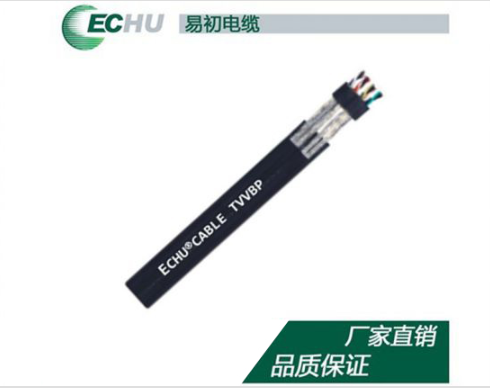 TVVBP 扁形聚氯乙烯绝缘聚氯乙烯护套带屏蔽电梯